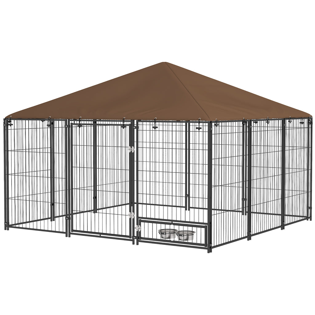Outside Dog Kennel,