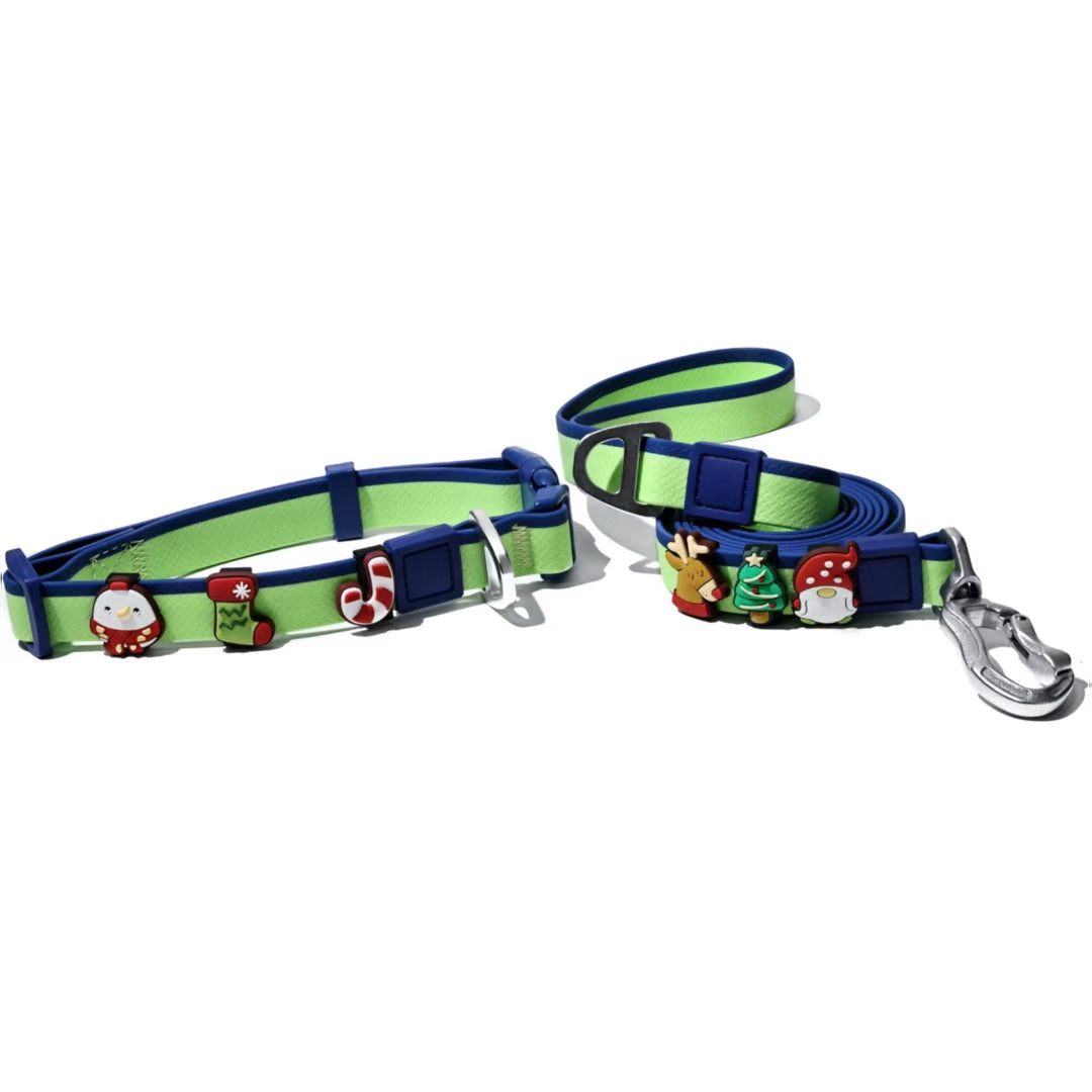 Dual-Color Embossed Pet Leash