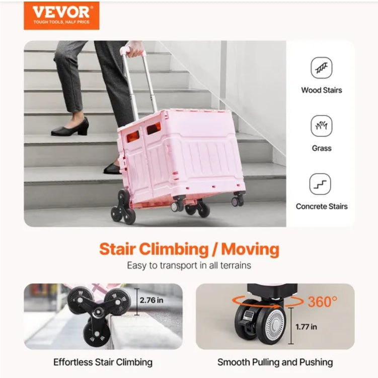 Collapsible Rolling Crate