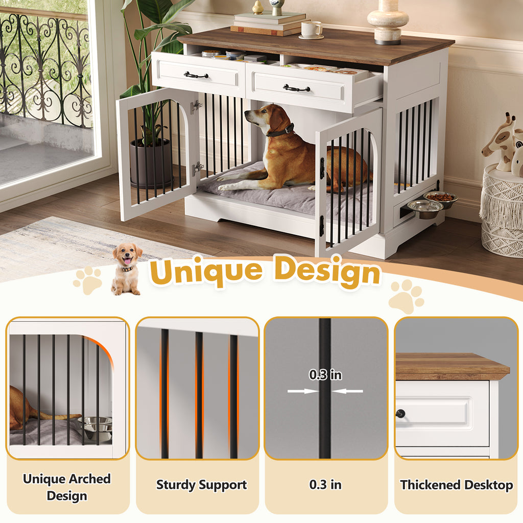 Dog Crate Side Table