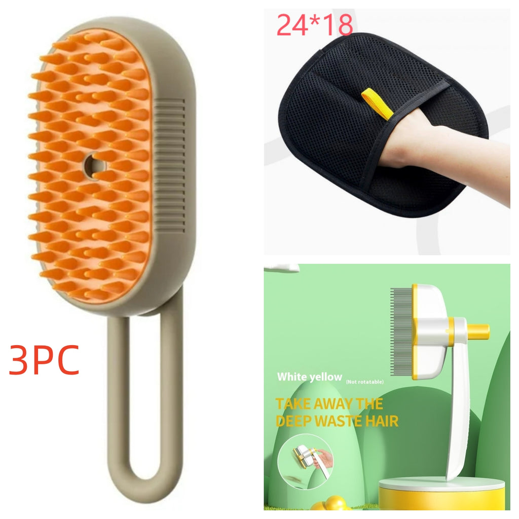 STEAM HAIR GROOMING BRUSH