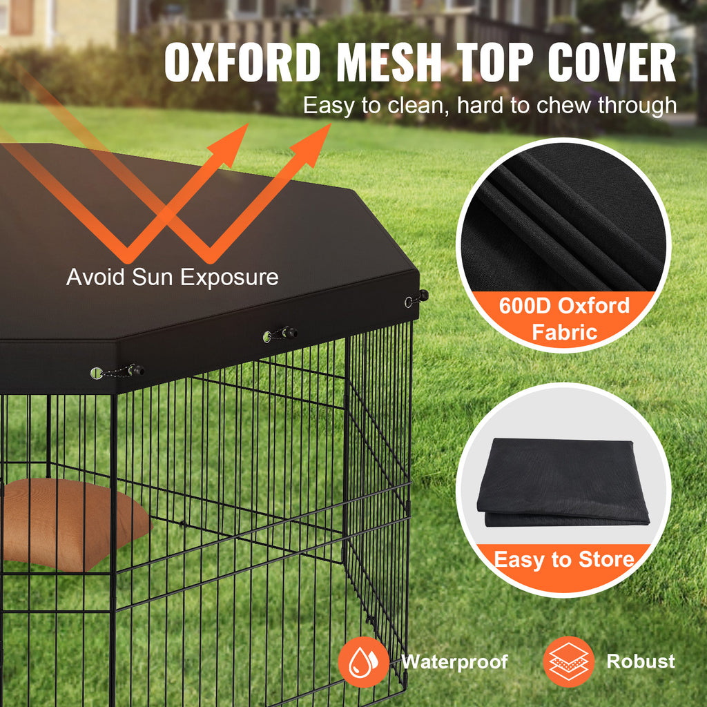 Foldable Metal Dog Exercise Pen