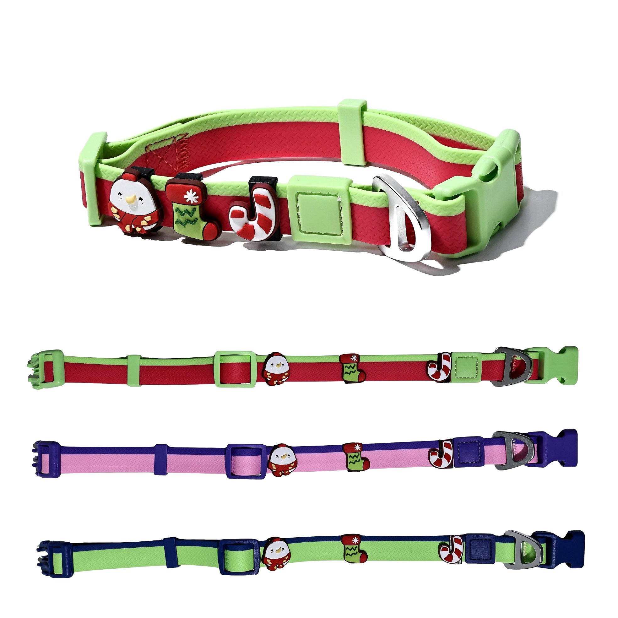 Dual-Color Embossed Pet Leash