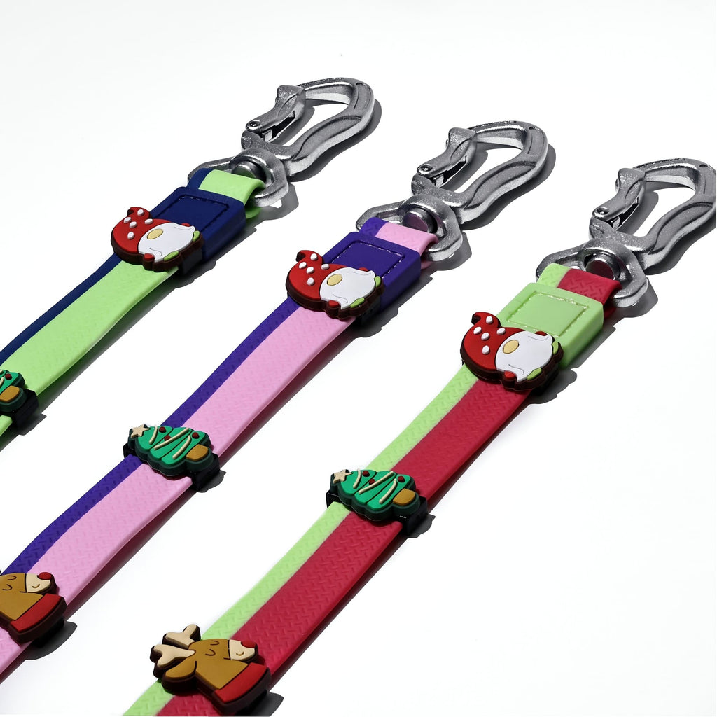Dual-Color Embossed Pet Leash