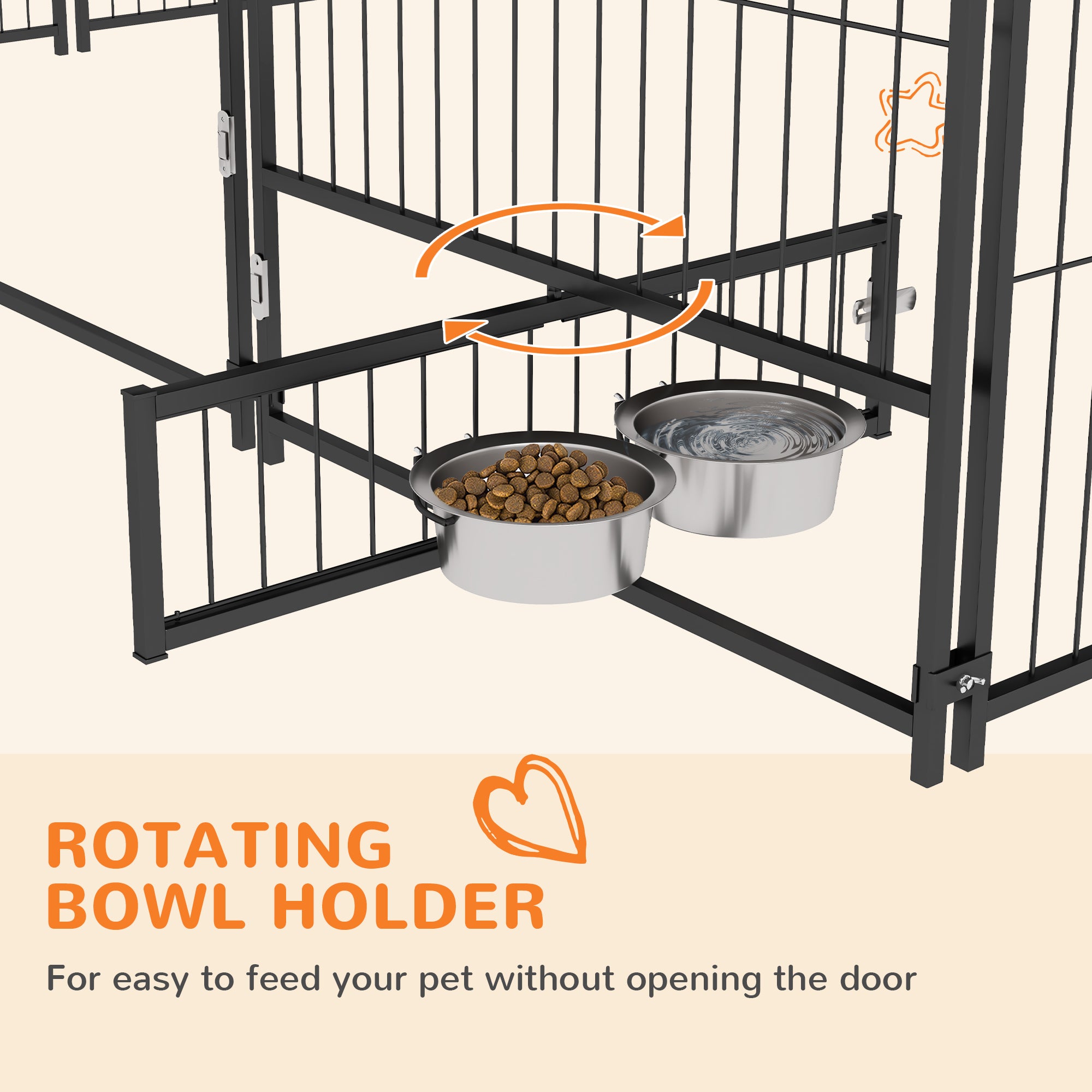 Dog Kennel with Canopy