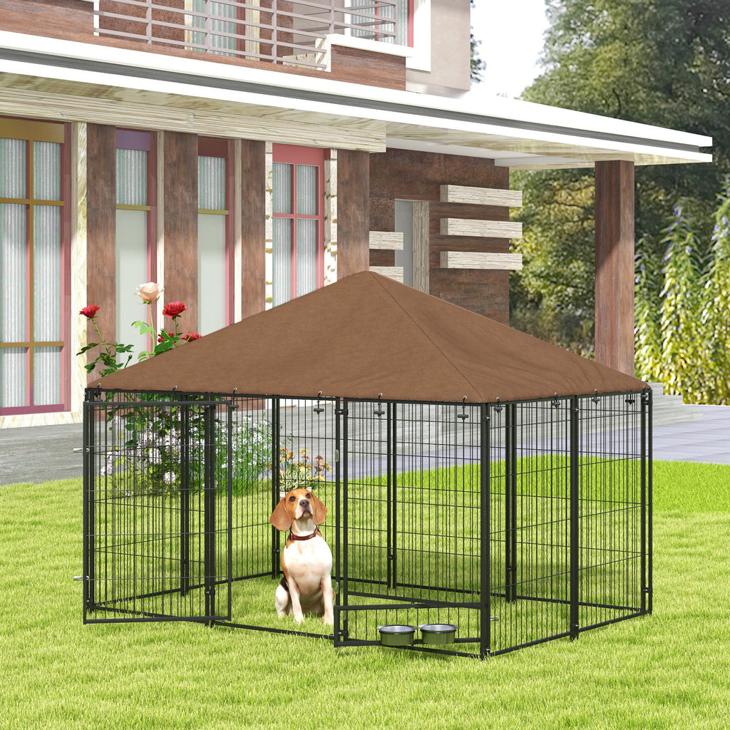 Outside Dog Kennel,