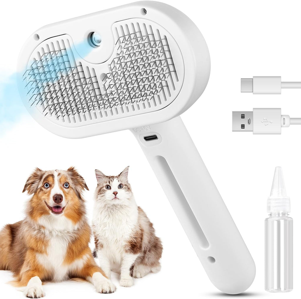 3 In 1 Cat Steam Brush,