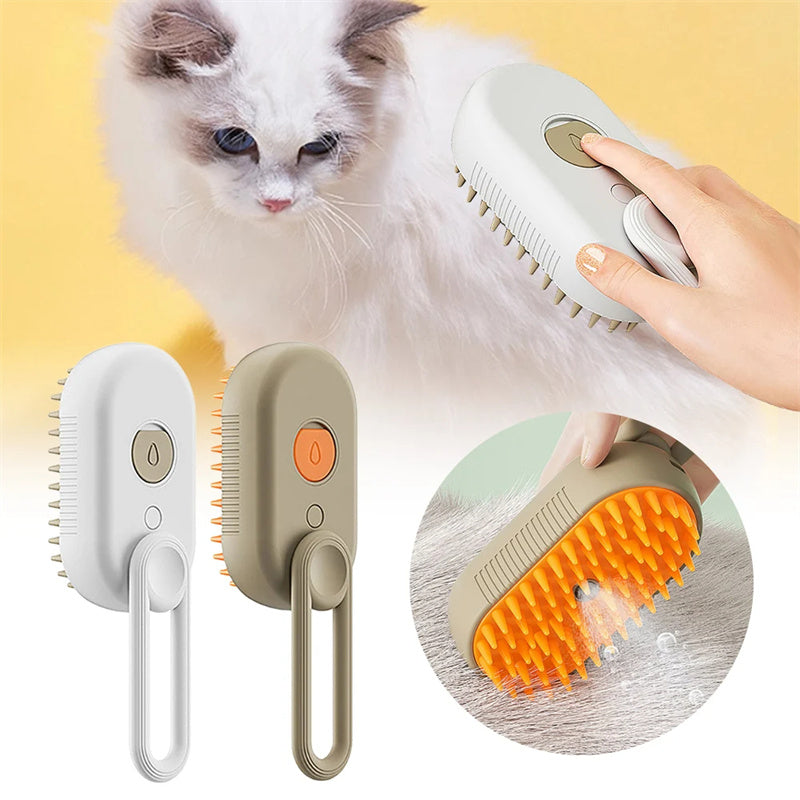 STEAM HAIR GROOMING BRUSH