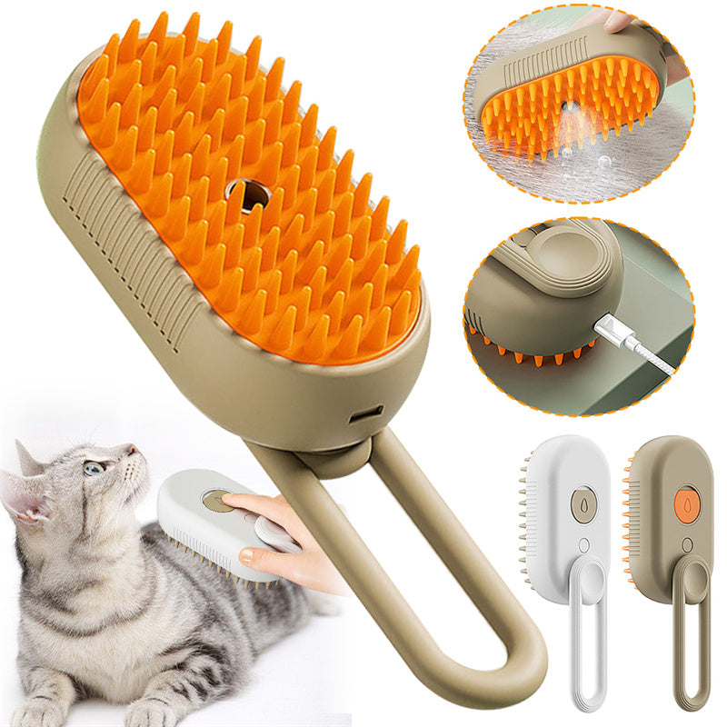 STEAM HAIR GROOMING BRUSH