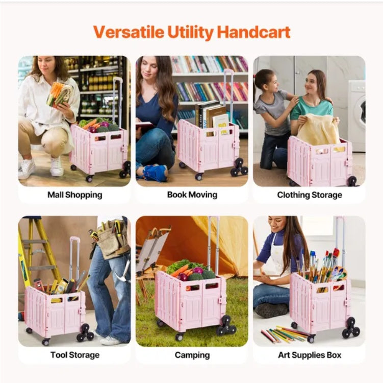 Collapsible Rolling Crate