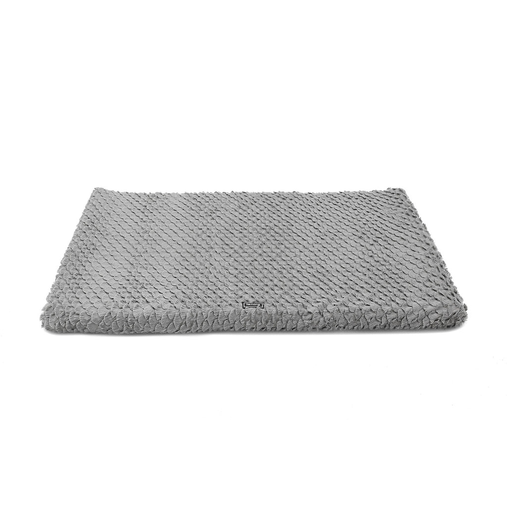 Premium Plush Dog Bed With Removable Washable Cover - All-Season Anti-Slip Pet Mat For Dogs & Cats, Indoor Outdoor Use In Crate, Kennel & Home - Ultra Soft Warmth For Year-Round Comfort