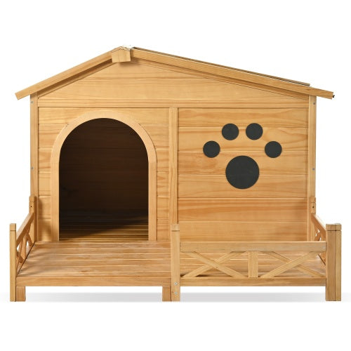 48 Wooden Dog House Outdoor