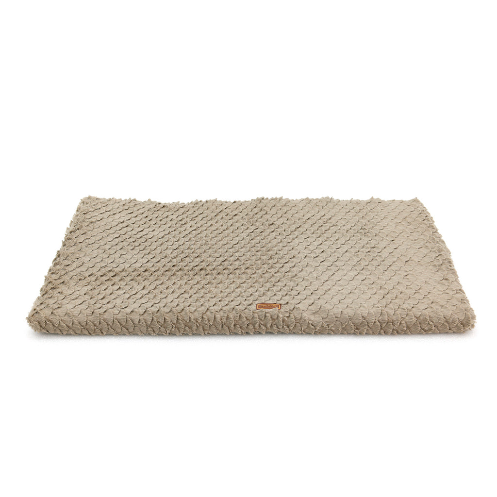 Premium Plush Dog Bed With Removable Washable Cover - All-Season Anti-Slip Pet Mat For Dogs & Cats, Indoor Outdoor Use In Crate, Kennel & Home - Ultra Soft Warmth For Year-Round Comfort