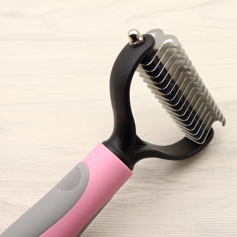 Pet Long-haired Dogknot Comb