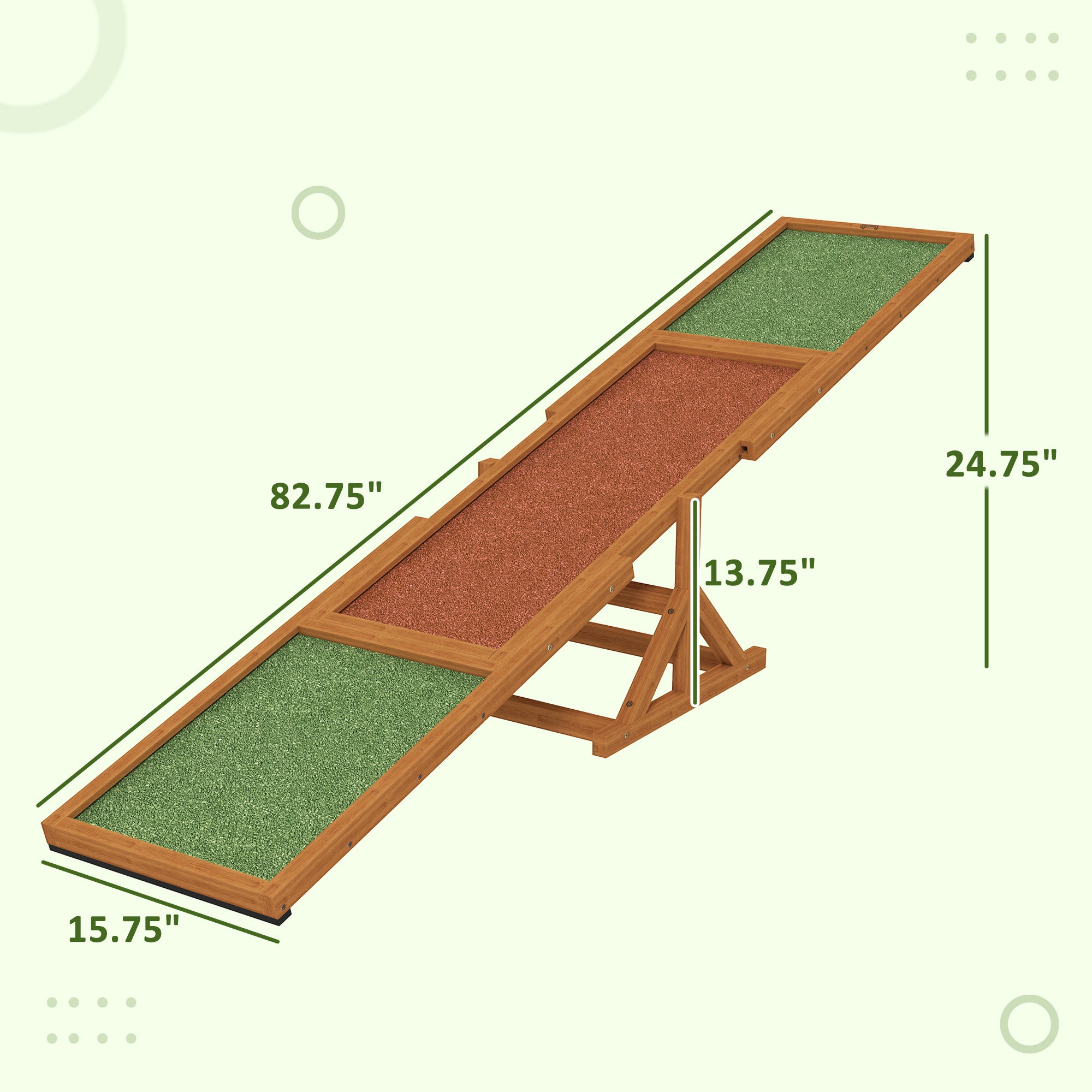 Agility Seesaw for Training and Exercise