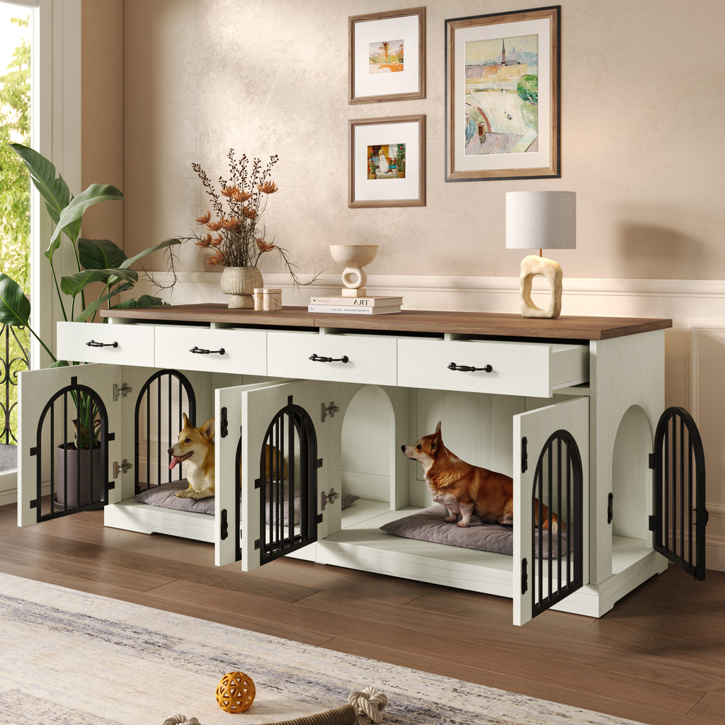 70.8 Large Dog Crate Furniture