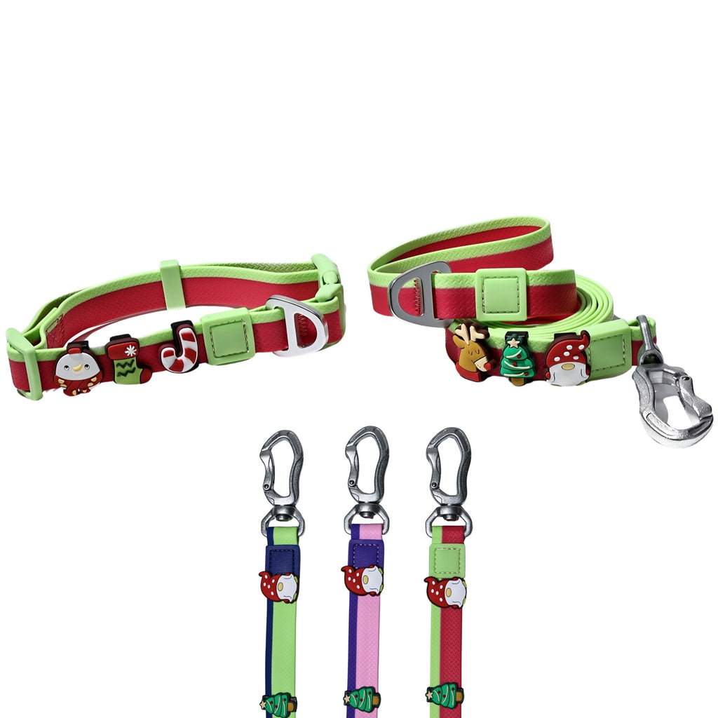 Dual-Color Embossed Pet Leash