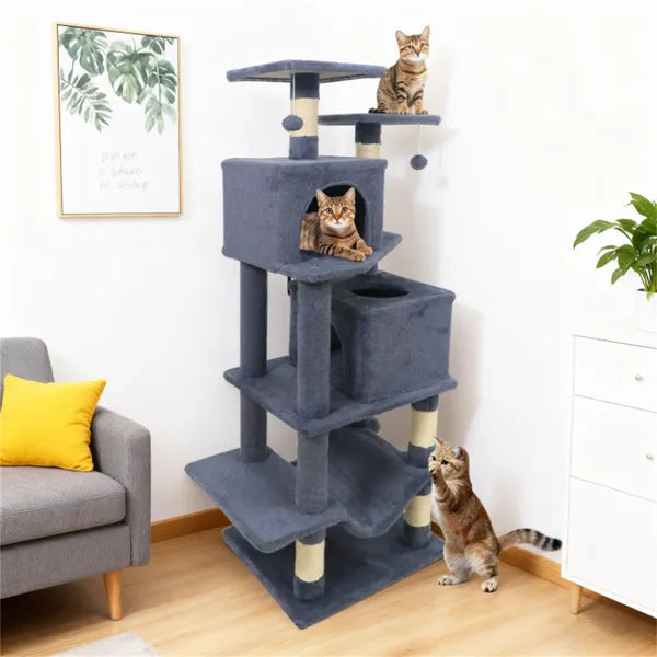 57" Multi-Level Cat Tree