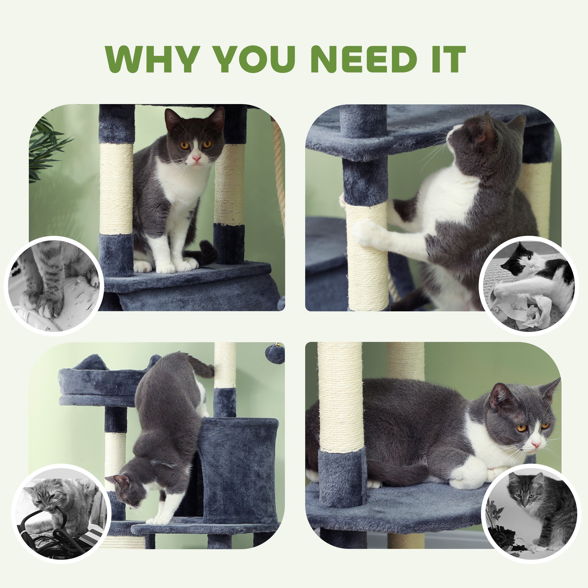 81" Cat Tree
