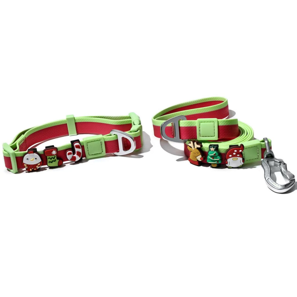 Dual-Color Embossed Pet Leash