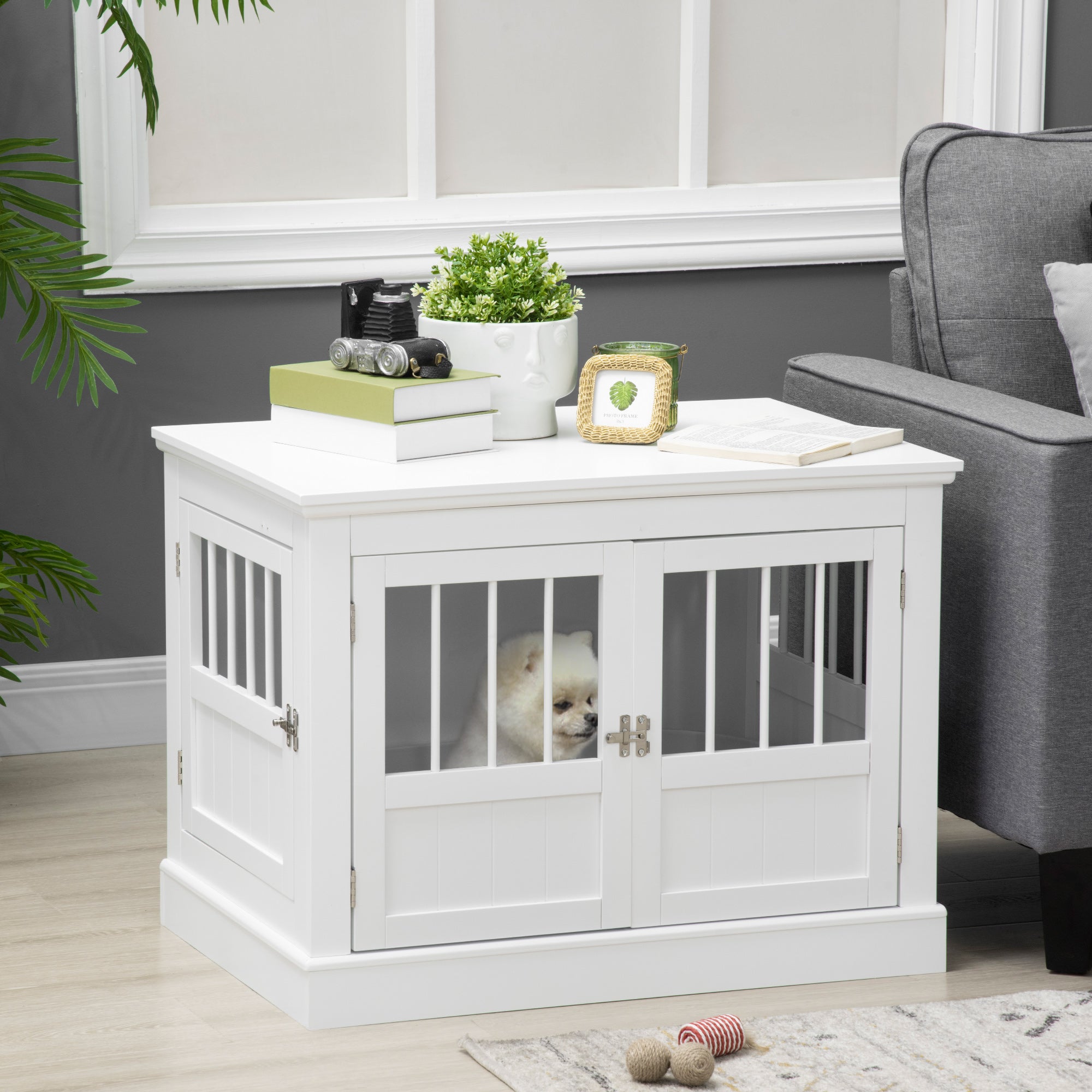 Wooden Dog Crate