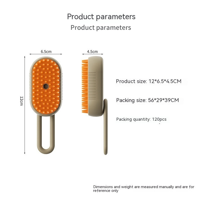 STEAM HAIR GROOMING BRUSH
