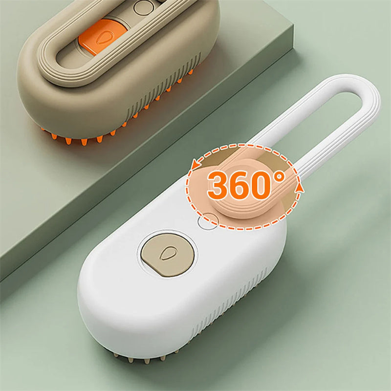 STEAM HAIR GROOMING BRUSH