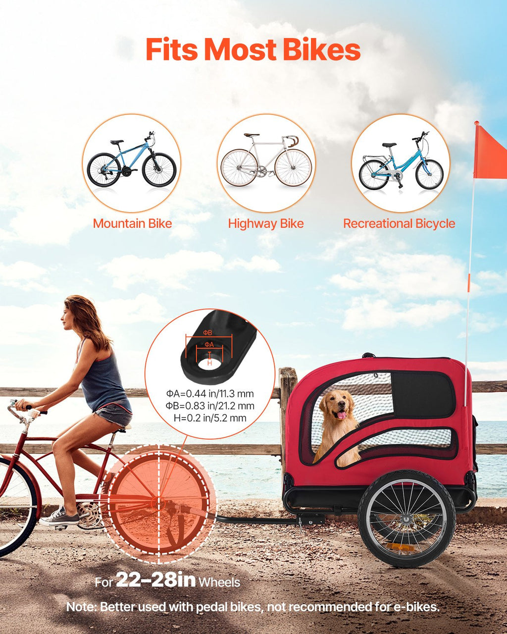 Dog Bike Trailer,