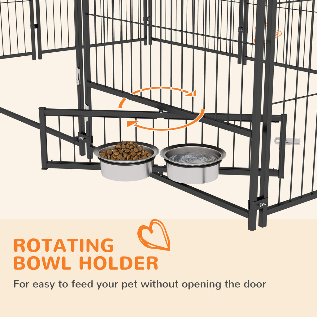 Outside Dog Kennel,