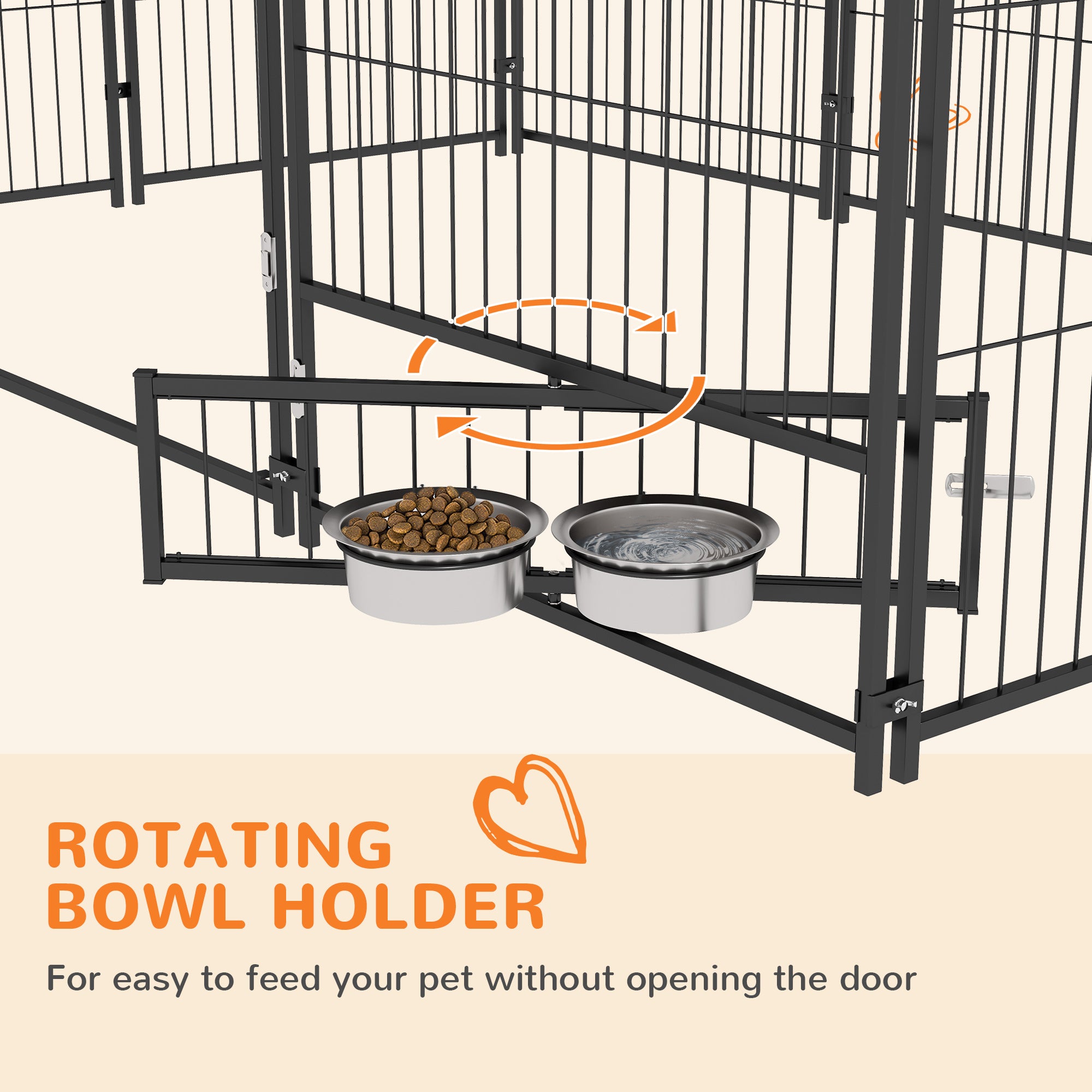 Outside Dog Kennel,