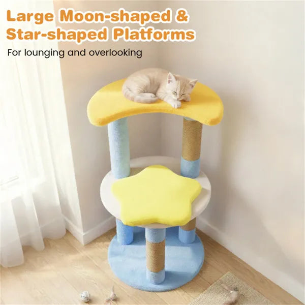 29" Moon & Star Cat Tree