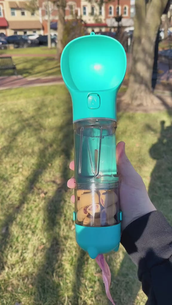 3-in-1 Portable Pet Water Bottle