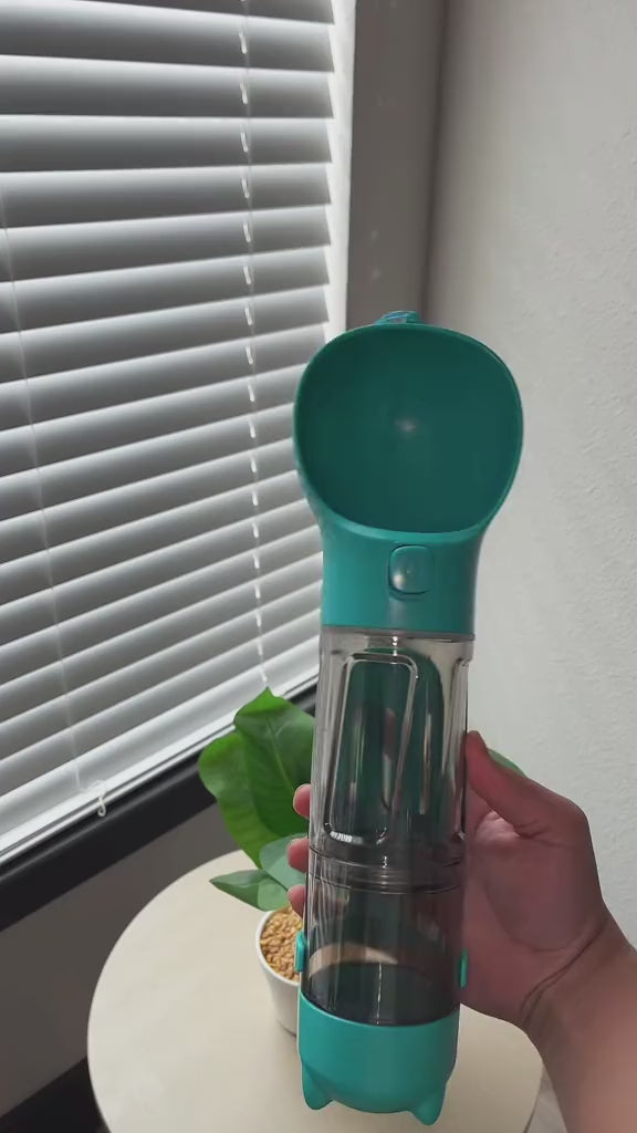 3-in-1 Portable Pet Water Bottle
