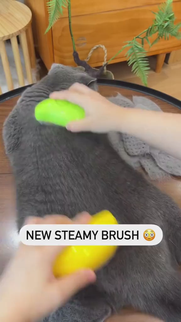 STEAM HAIR GROOMING BRUSH